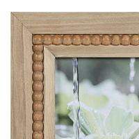 hometrends Sorel Picture Frame, Beaded Natural Finish