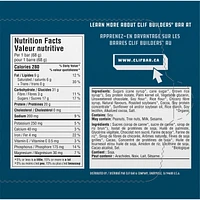 CLIF BUILDERS Protein Bars, Chocolate Mint Flavour, 20g of Protein, Prepared in Canada, Gluten Free, No Artificial Sweeteners, (Pack of 6), 408 g