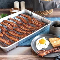 Nordic Ware Plaque de cuisson extra-large pour four croustillant