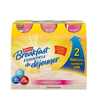 CARNATION BREAKFAST ESSENTIALS® Strawberry Ready to Drink Bottles