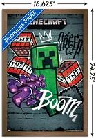 Minecraft - Creeper Do Not Enter Wall Poster, 22.375" x 34"