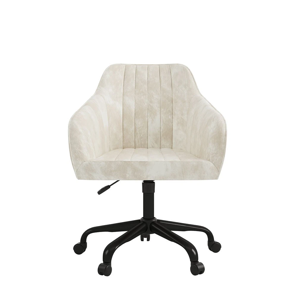 Chaise de bureau Ava, Beige