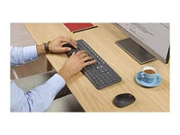 Logitech MK235 Clavier et souris sans fil gris français