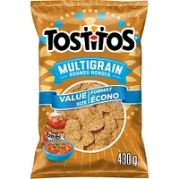 Tostitos Value Size Multigrain Rounds Tortilla Chip, 430 GM