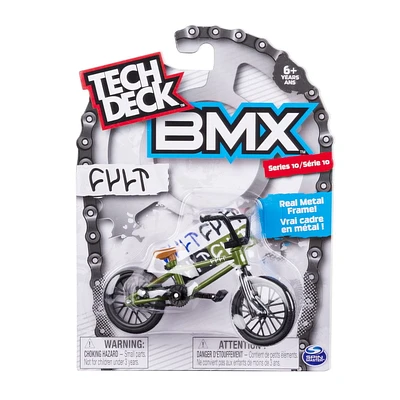 Tech Deck - BMX Finger Bike – Cult – Green/Black – Series 10