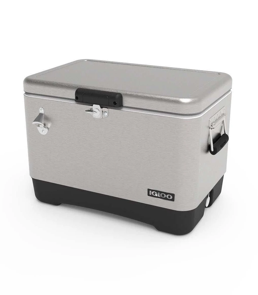 IGLOO LEGACY™ 54 QUART Glacière EN ACIER INOXYDABLE