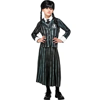 Wednesday Addams Nevermore Academy Girl's Uniform Costume