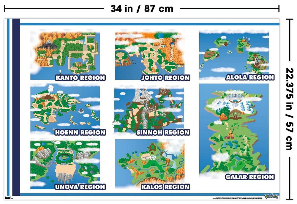 Pokémon - Grille de cartes