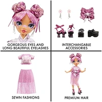 Rainbow High Lila Yamamoto – Poupée-mannequin violet et mauve