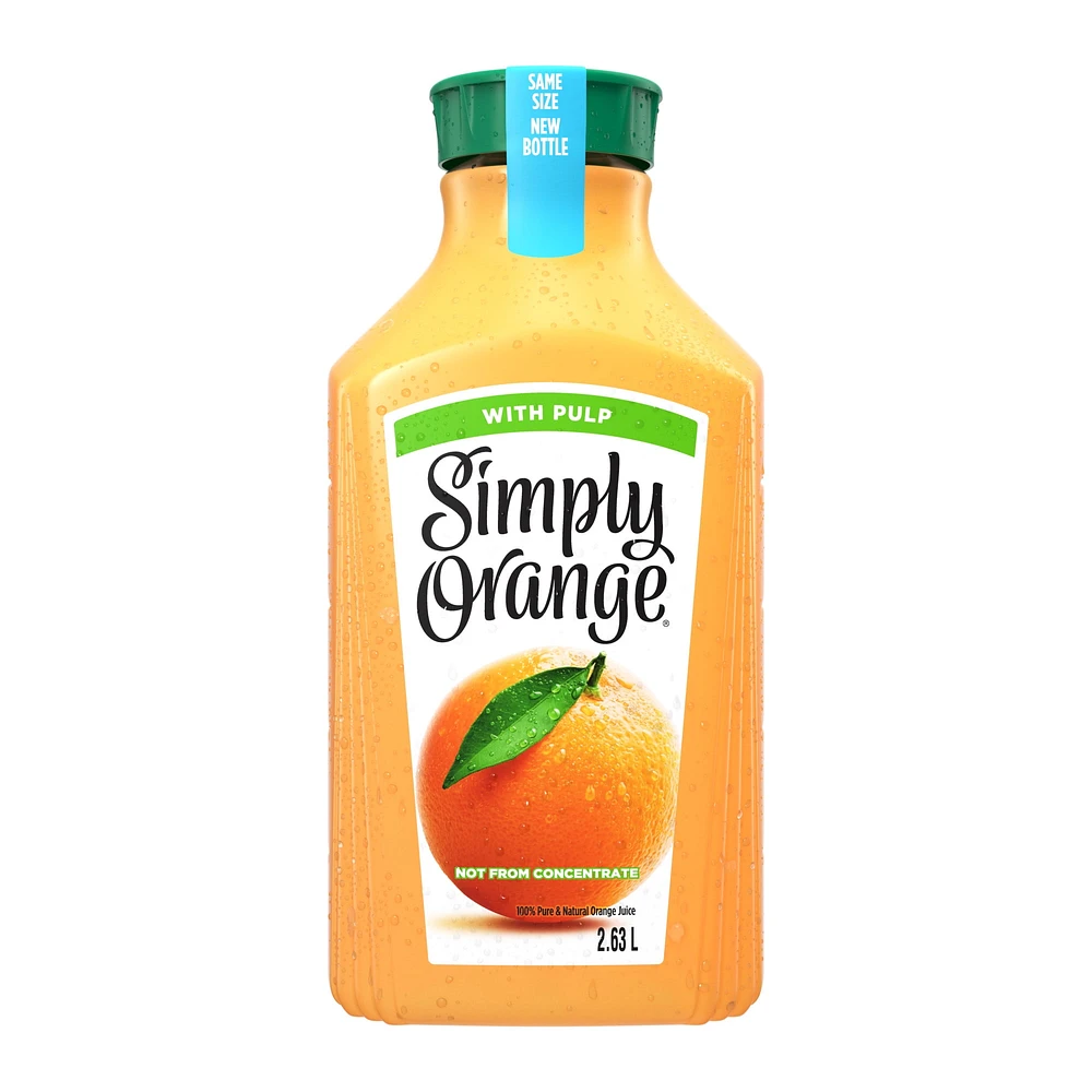 SIMPLY OJ PULP 2.63, Simply Orange Juice With Pulp 2.63L