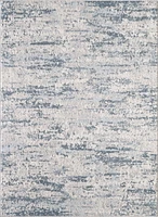 Veruca Cream and Blue Woven Area Rug