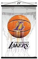 NBA Los Angeles Lakers - Drip Ball 20 Wall Poster