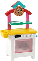 Coffret de jeu ​Barbie Chelsea Peut être Chef de pizza avec poupée Chelsea brunette