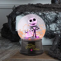 Tabletop Globe 4.5" Stylized Jack Skellington and Zero Disney
