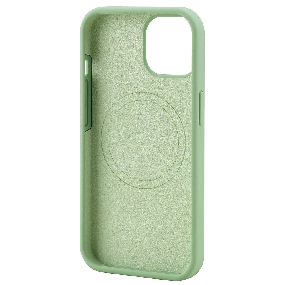 Onn. iPhone 15/iPhone 14/iPhone 13 Magsafe Compatible Silicone Phone Case, 4-sided Protection, 6 ft. Drop Protection