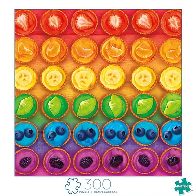 Buffalo Games - Le puzzle Art of Play - Rainbow Tarts - en 300 pièces
