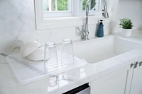 Mistral® Plateau égouttoir universel, Blanc Clair (16,4x15,25)"- (41,5x38,5)cm