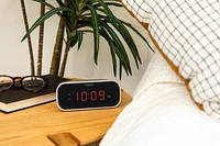 Timex Alarm Clock with 0.7" Red Display, TIMEX T121BXC