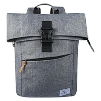 Volkano Roll-Over Grey Laptop Satchel