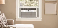 Midea Climatiseur de fenêtre de 8 000 BTU avec télécommande Chambre jusqu'à 350 pi².