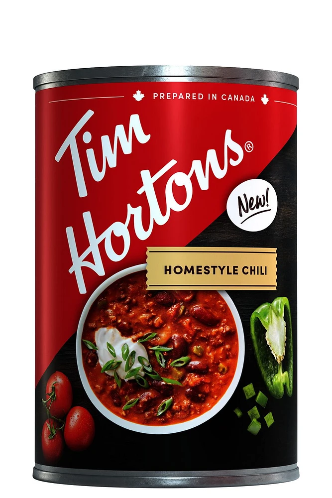 Tim Hortons Beef Chili Soup, 425 GR