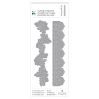 Momenta Die Cutting Template Intricate Flower Border