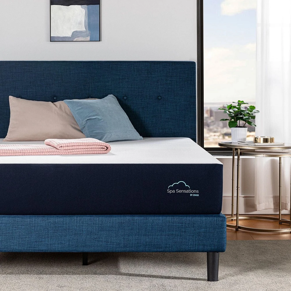 Zinus Spa Sensations Cloud 10 Inch Firm Memory Foam Mattress