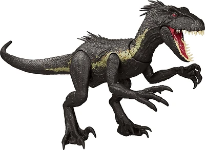 Jurassic World Ultimate Damage Indoraptor Dinosaur Toy Figure, Damage, Light & Sound Toy, Ages 4Y+