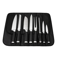 Safdie & Co. Chef'S Knife 9PC Set In Carry Bag