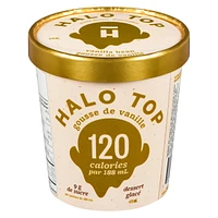 Dessert glacé Halo Top gousse de vanille