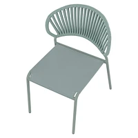 Mainstays Patio Wicker & Sling Stacking Chair, Handwoven wicker
