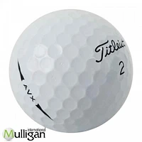 Mulligan - 12 balles de golf récupérées Titleist AVX 5A, Blanc