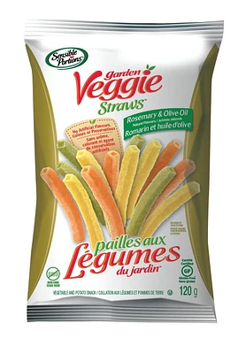 Sensible Portions Garden Veggie Straws Rosemary & Olive Oil, 120 g , Veggies Straws