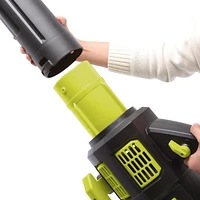 SunJoe 48V iON Souffleur à turbine sans balais sans fil avec 2 piles 24V et chargeur double