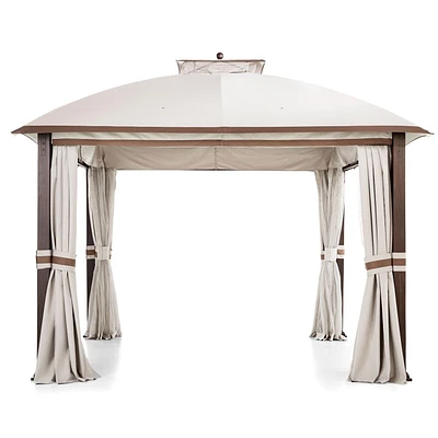 Rideau intimité pour abri de jardin hometrends 3 m x 3 m (10 pi. x 10 pi.)