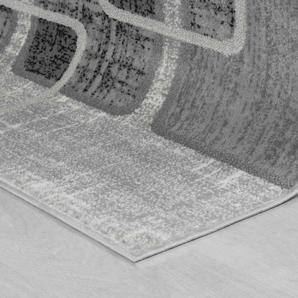 Rug Branch Sakarya Collection Tapis d'intérieur abstrait géométrique moderne