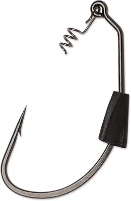 VMC Heavy Duty Weighted Swimbait Hook #3/0, Black Nickel