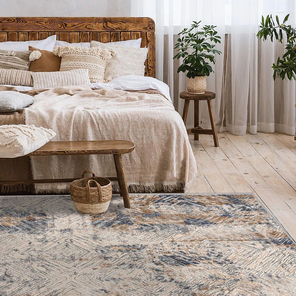 Rug Branch Vogue Collection Tapis abstrait moderne