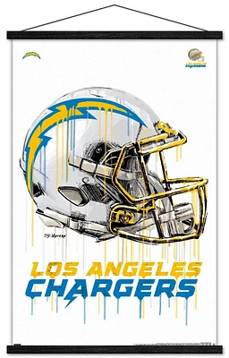 NFL Los Angeles Chargers - Casque anti-goutte 20