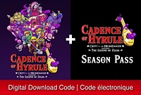 Cadence of Hyrule: Crypt of the NecroDancer Featuring The Legend of Zelda + Season Pass Bundle - Nintendo Switch [Digital Code]