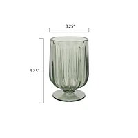 Ensemble de 4 verres à vin en Tritan vert Better Homes & Gardens de 15,6 oz