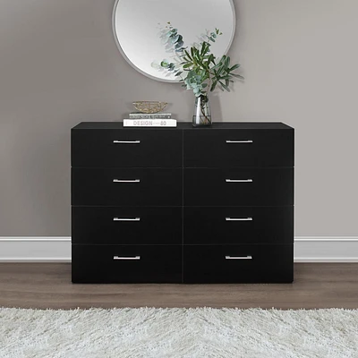 Living Essentials by Hillsdale Lundy Wood 8-Drawer Dresser