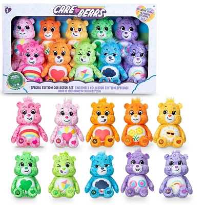 Ensemble économique de 10 peluches Care Bears (écologique)