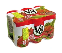 V8 Vegetable Cocktail, 6 x 156 ml