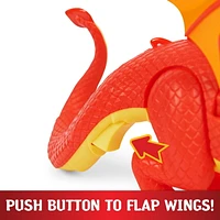 PAW Patrol, Figurines articulées Rescue Knights Sparks the Dragon avec super ailes et chiot Claw, jouets pour les enfants à partir de 3 ans