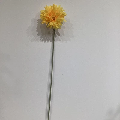 YELLOW GERBERA DAISY, ARTIFICIAL FLOWERS