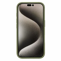Blu Element Étui en Silicone avec MagSafe Olive pour iPhone 16