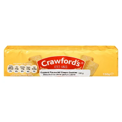 Crawford's Custard Cream Biscuits