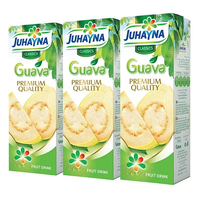 Juhayna Guave Drink Classics, 3 x 235ml