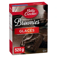 Betty Crocker Chocolate Brownies Baking Mix with Chocolate Frosting, 550g